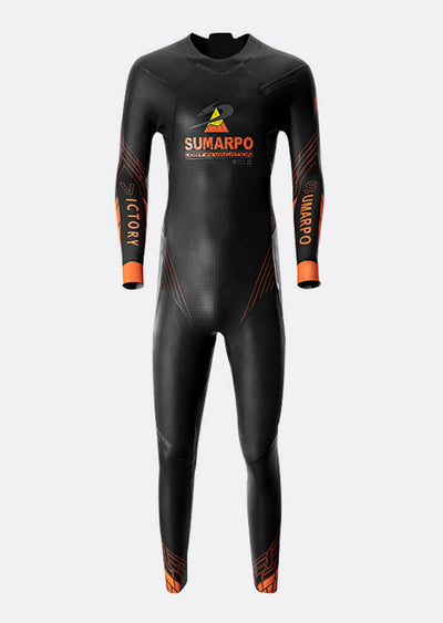 Mens Victory 5mm Fullbody Triathlon & Open water swimming Wetsuit - SUMARPO